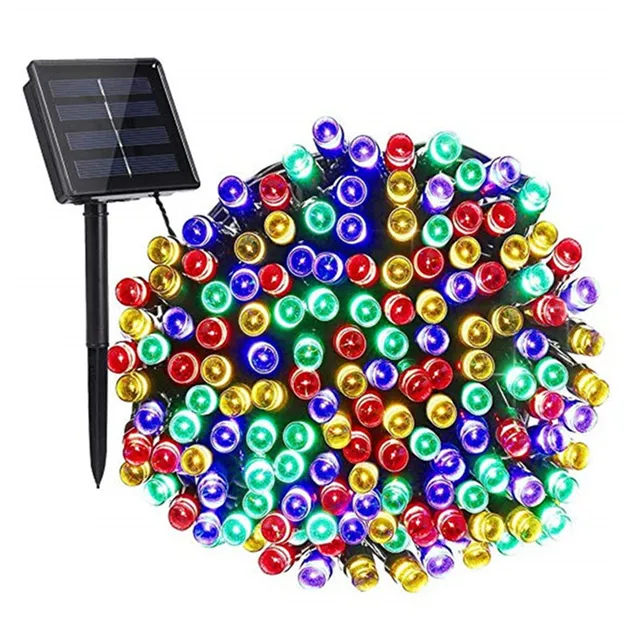 LUCES DE NAVIDAD SOLARES 72 PIES 200 BOMBILLAS - BG Electronic +Plus