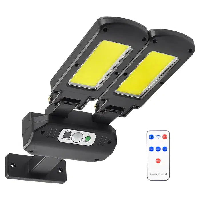 Lampara Solar Doble 200 COB LED - BG Electronic +Plus