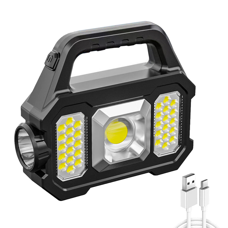 Linterna Led solar de mano con USB - BG Electronic +Plus