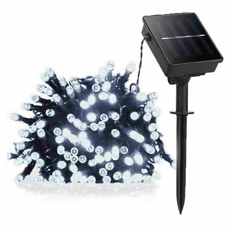 LUCES DE NAVIDAD SOLARES 72 PIES 200 BOMBILLAS - BG Electronic +Plus